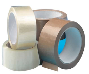 Buff and Clear packaging Tape
